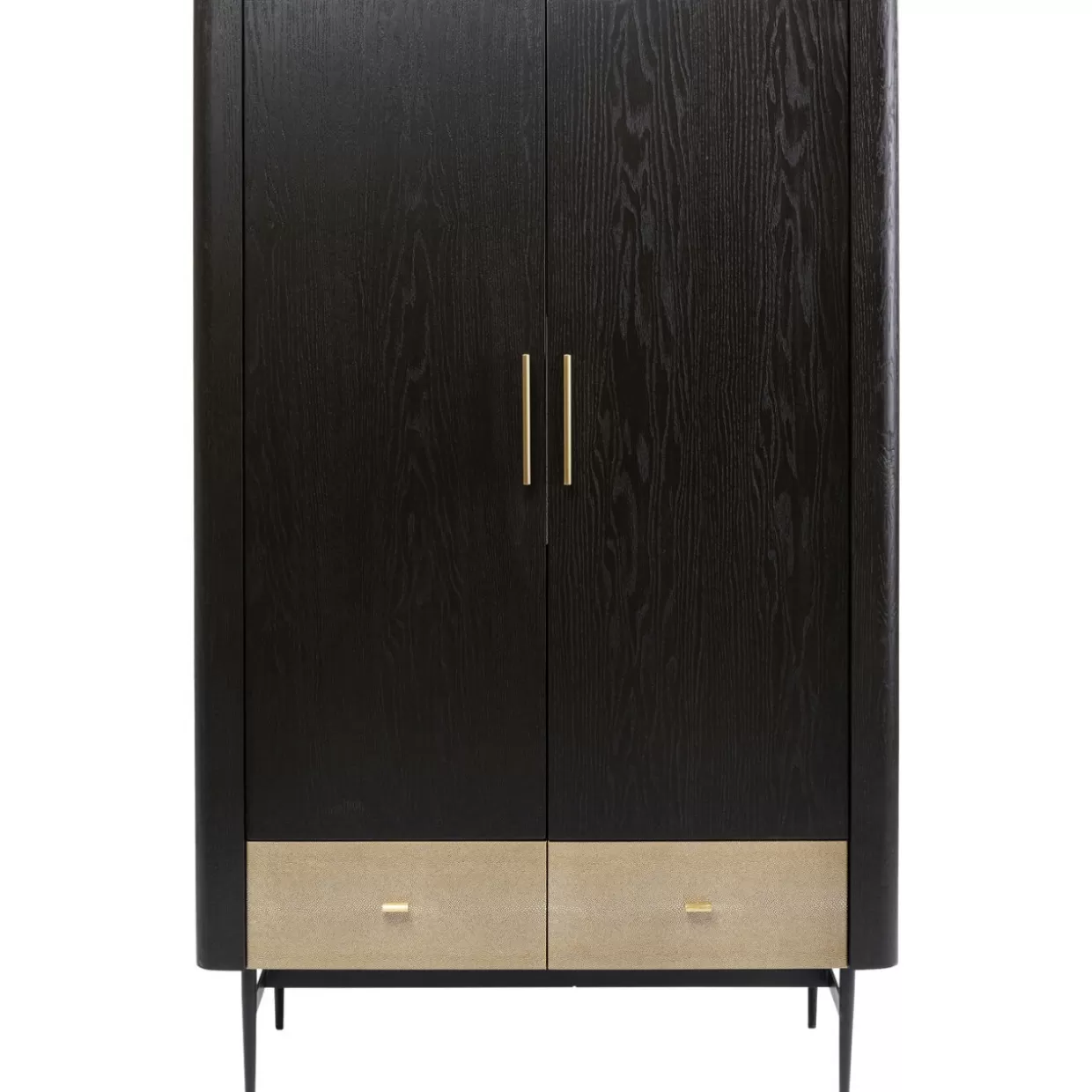 Armadio Elegante con Ripiani Modulari - Progettazione Milano 180x110 cm per Camera da Letto Moderna