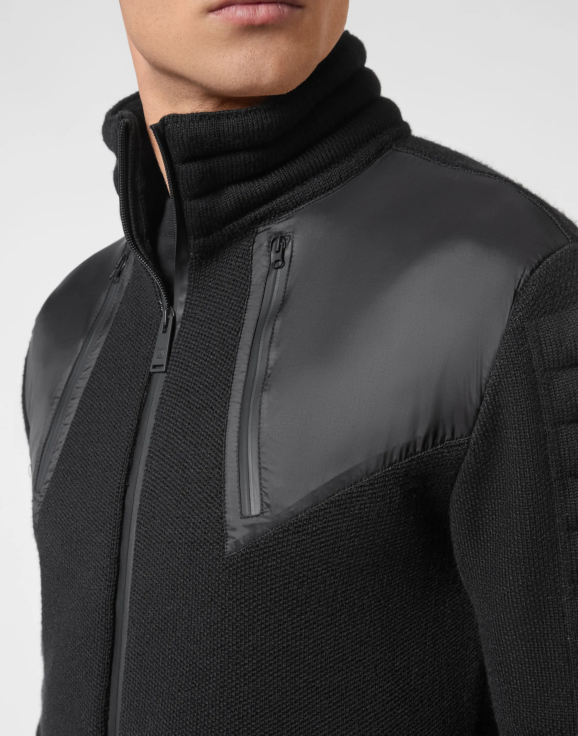 Plein Sport Felpa con Zip Uomo - Felpa Sportiva Motivo Tiger, Cappuccio Casual Elegante, Stile Urbano Confortevole