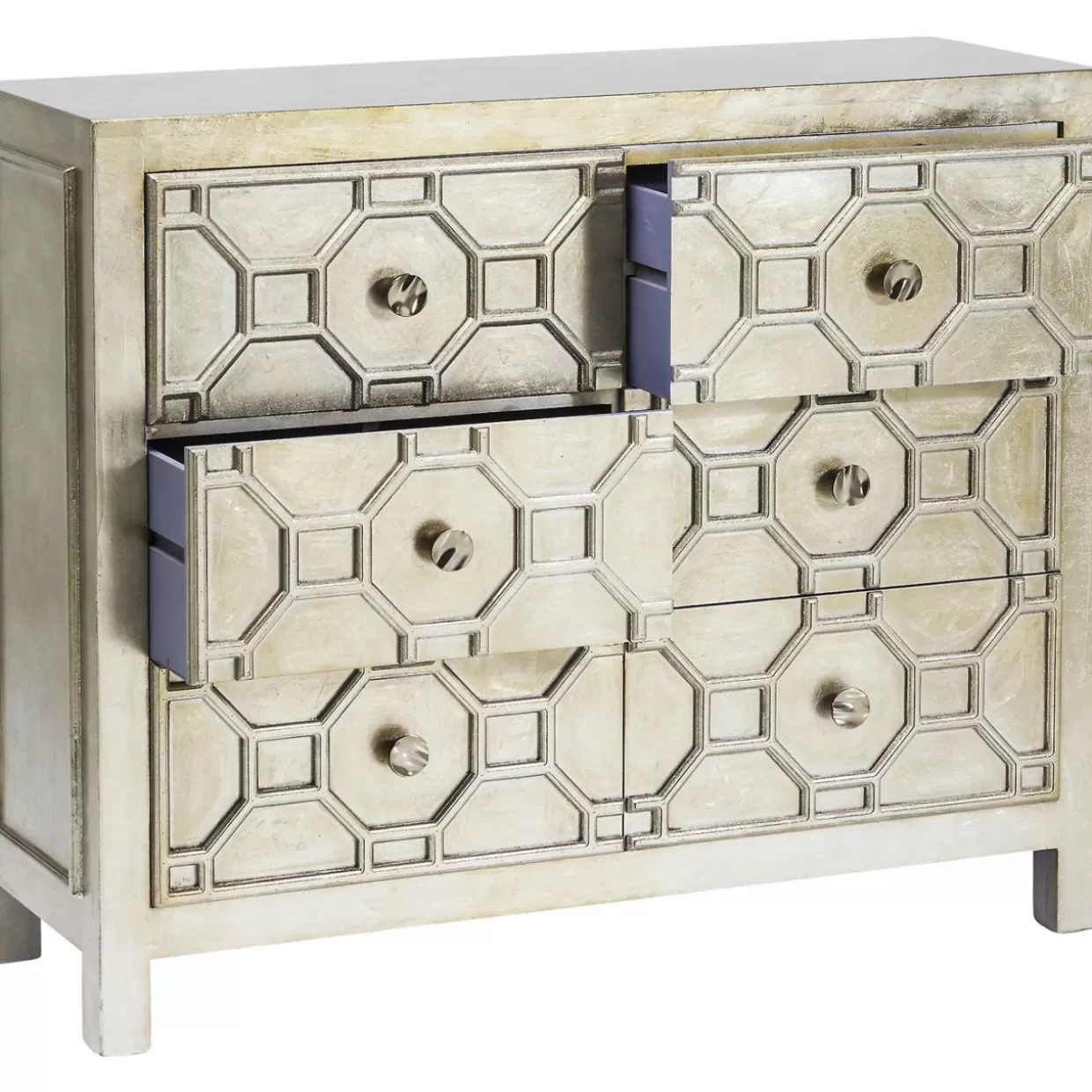 KARE Design Comò Alhambra 108 cm con Credenza - Linea Moderna per Arredamento Contemporaneo