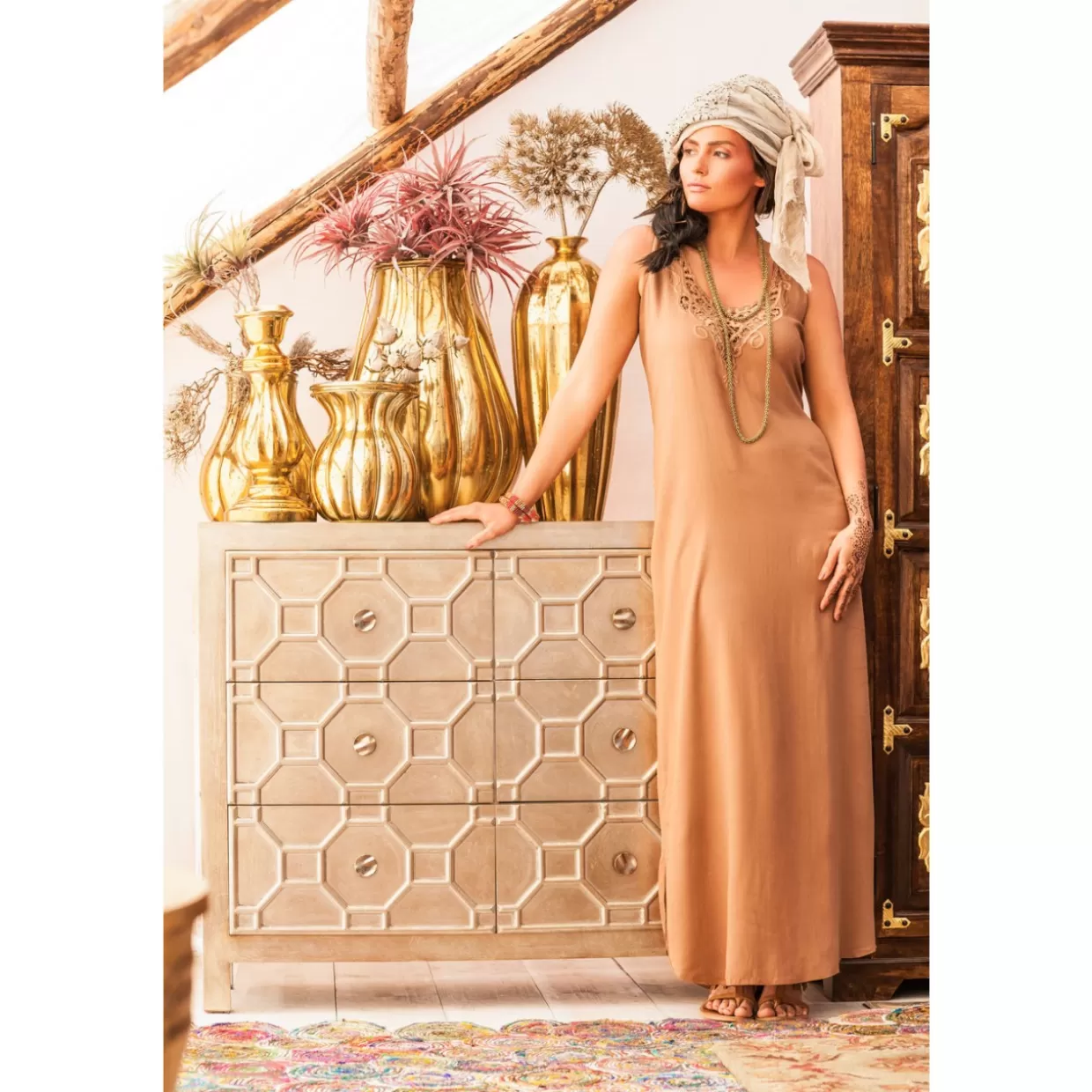 KARE Design Comò Alhambra 108 cm con Credenza - Linea Moderna per Arredamento Contemporaneo