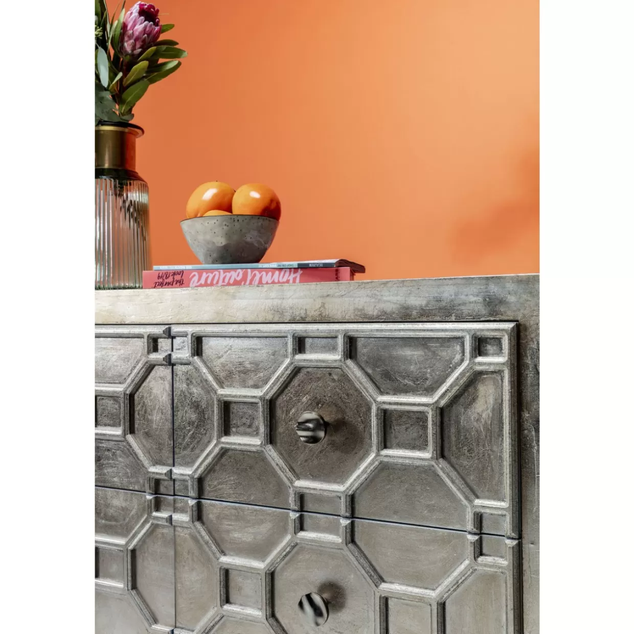 KARE Design Comò Alhambra 108 cm con Credenza - Linea Moderna per Arredamento Contemporaneo