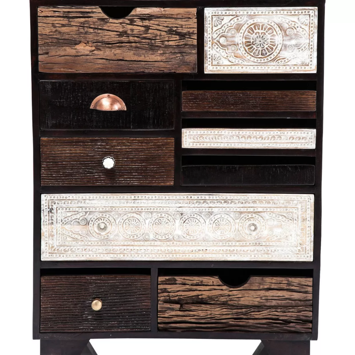 KARE Design - Comò Finca con 10 Cassetti e Credenza, Design Accattivante per un Arredamento Moderno e Funzionale