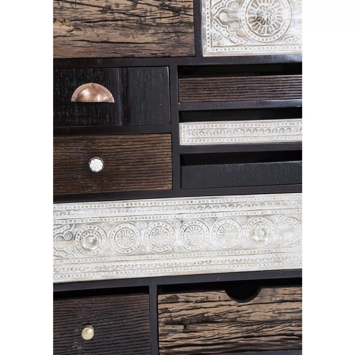 KARE Design - Comò Finca con 10 Cassetti e Credenza, Design Accattivante per un Arredamento Moderno e Funzionale