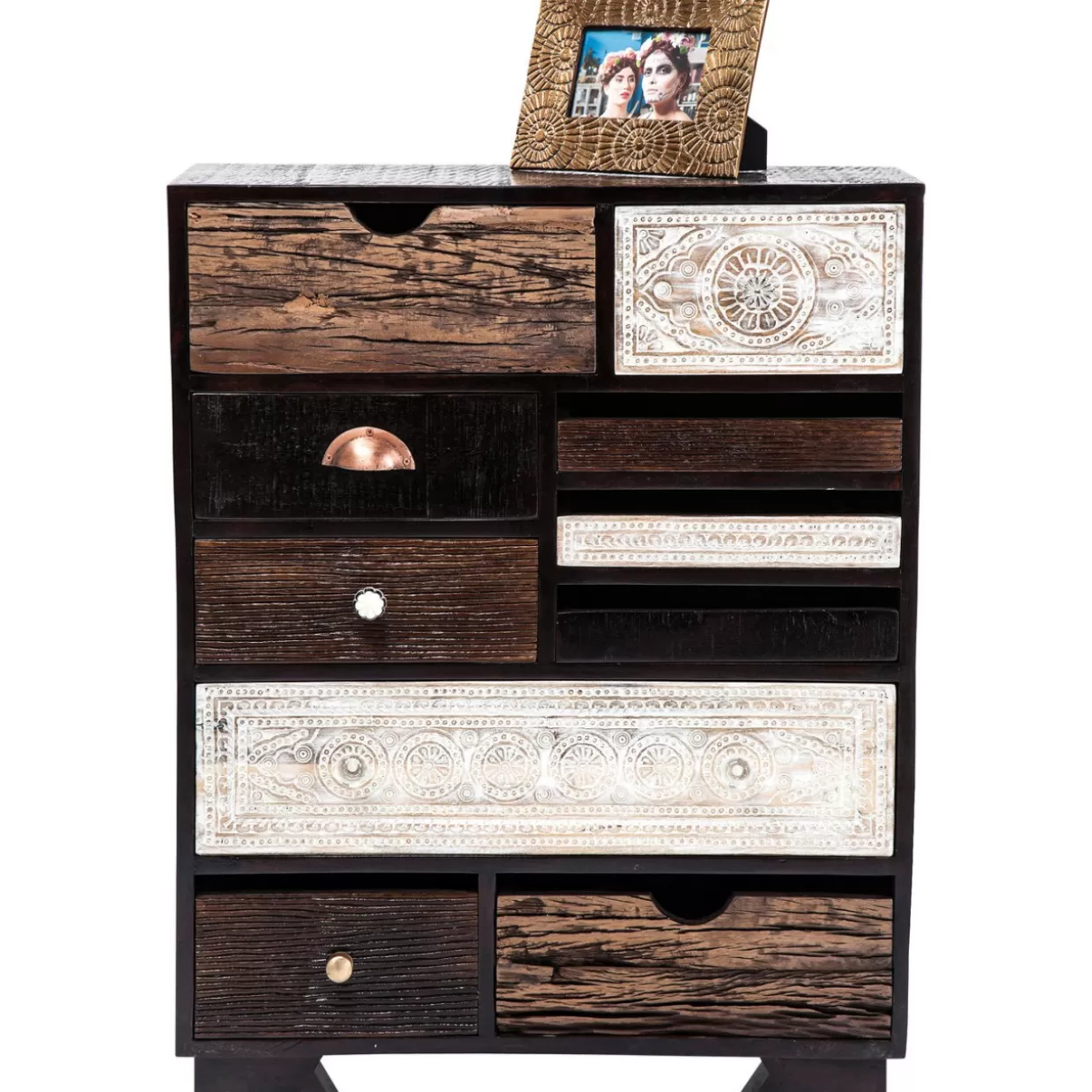 KARE Design - Comò Finca con 10 Cassetti e Credenza, Design Accattivante per un Arredamento Moderno e Funzionale