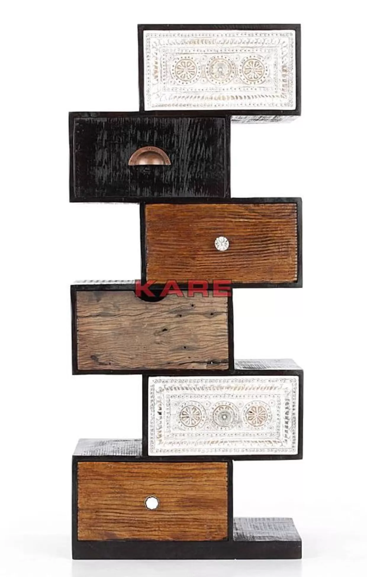 Crédenze e Comò Finca Design con Motivo Zig-Zag - Mobili Eleganti per Soggiorno Stile Contemporaneo