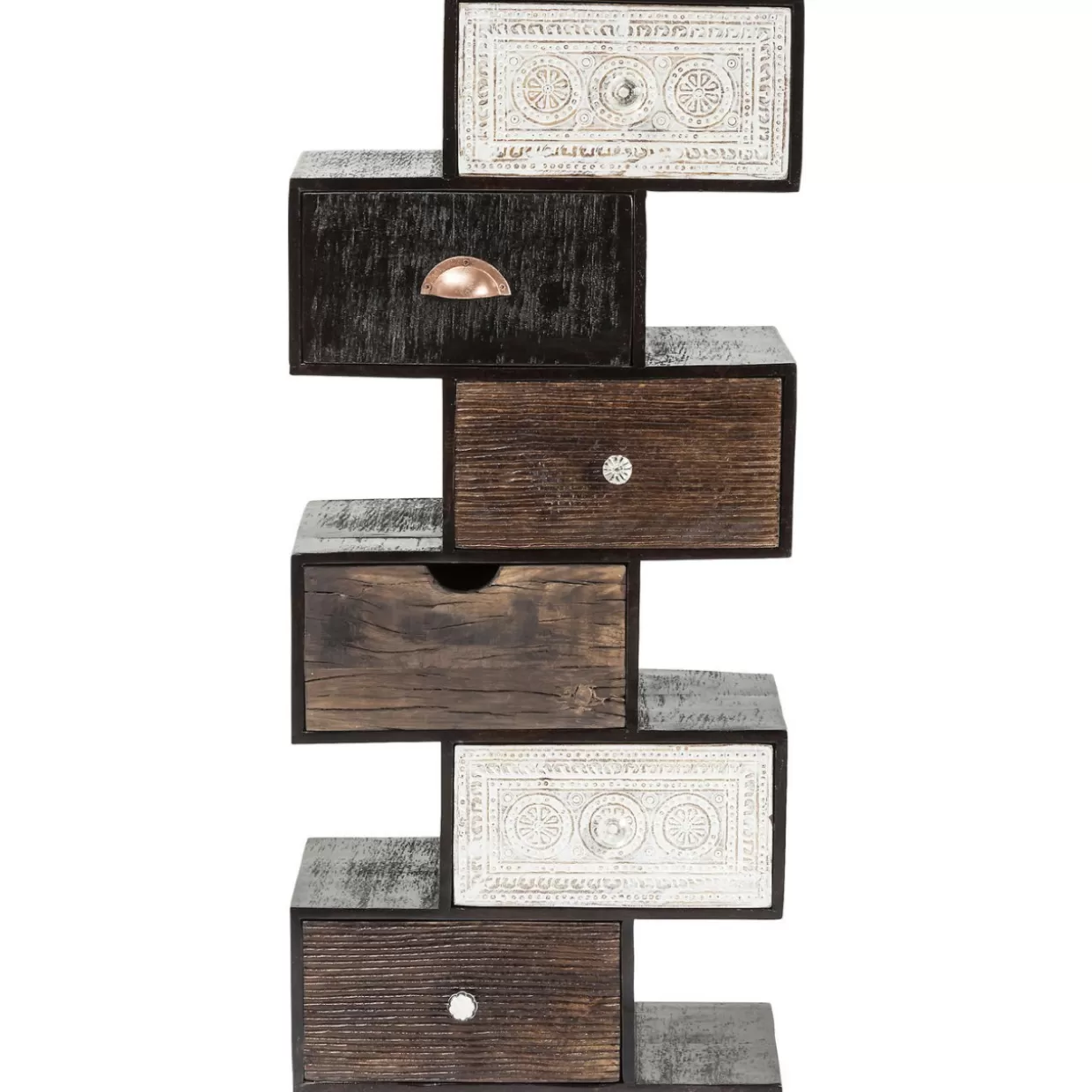 Crédenze e Comò Finca Design con Motivo Zig-Zag - Mobili Eleganti per Soggiorno Stile Contemporaneo