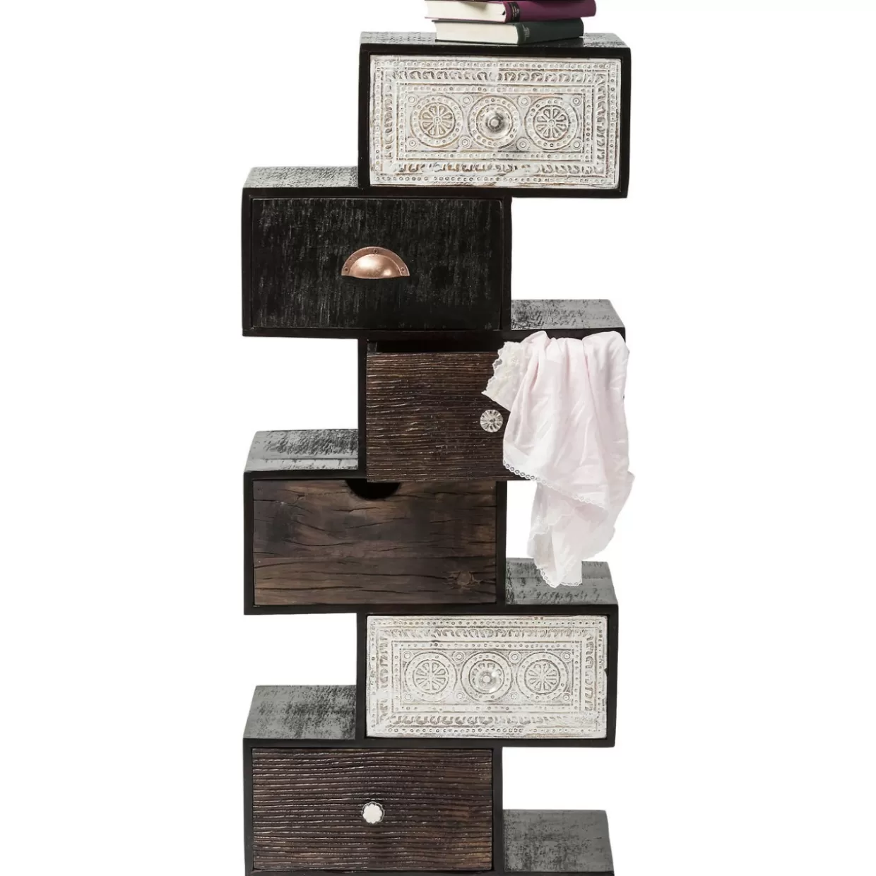 Crédenze e Comò Finca Design con Motivo Zig-Zag - Mobili Eleganti per Soggiorno Stile Contemporaneo