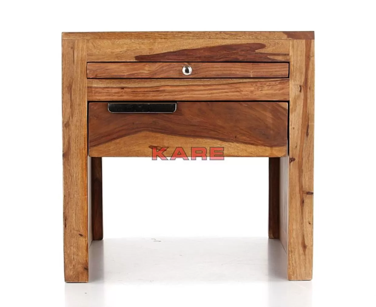 KARE Design - Comò e Credenze Funzionali | Comò Compacto Design Autentico 50x50 cm, Soluzioni Moderne per Arredamento Elegante