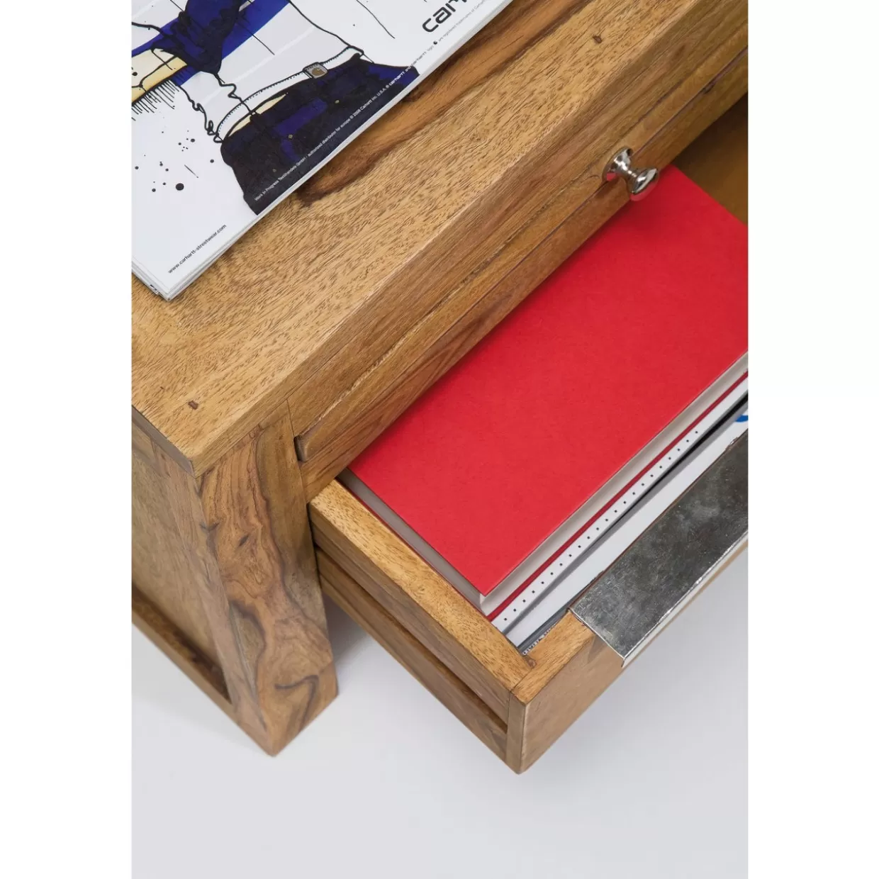 KARE Design - Comò e Credenze Funzionali | Comò Compacto Design Autentico 50x50 cm, Soluzioni Moderne per Arredamento Elegante