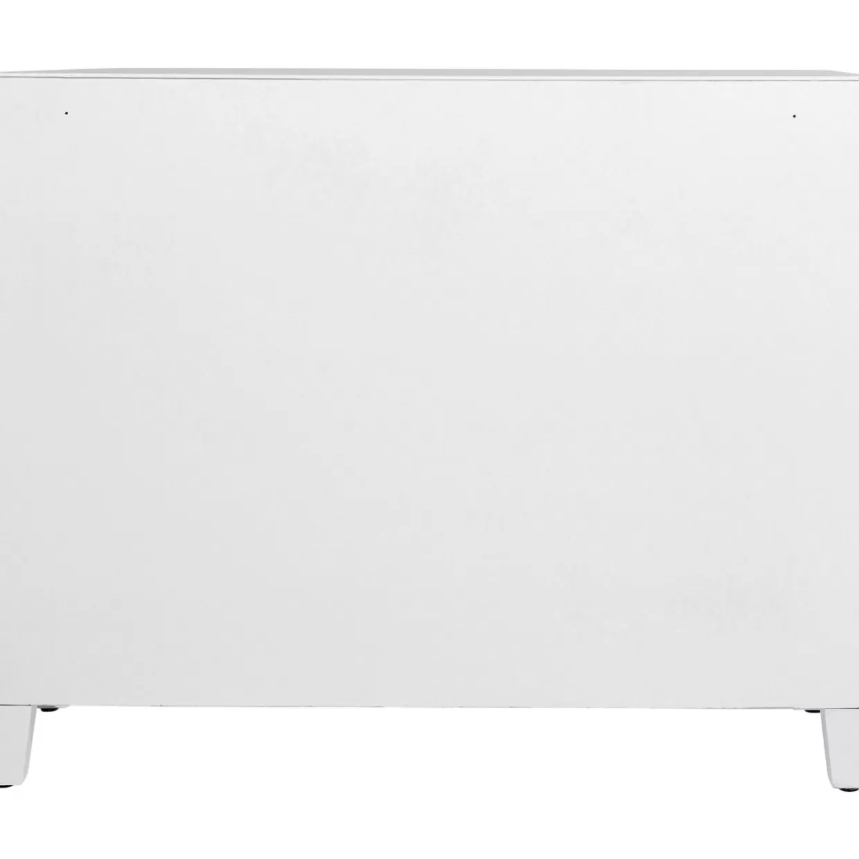 KARE Design Comò Moderno con 3 Cassetti | Credenza Elegante Bianco Lucido con Meccanismo Push Avanzato