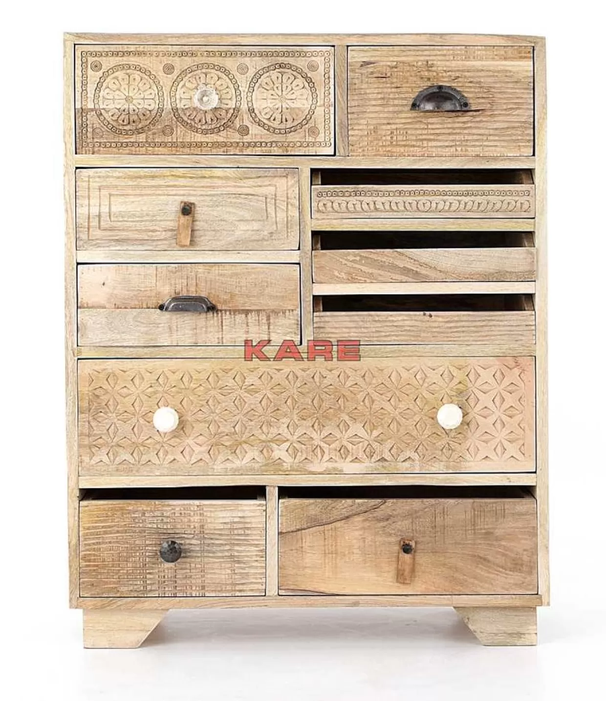 KARE Design - Comò e Credenze Moderne | Modello Puro con 10 Ante per Arredamento Elegante 

(：，，