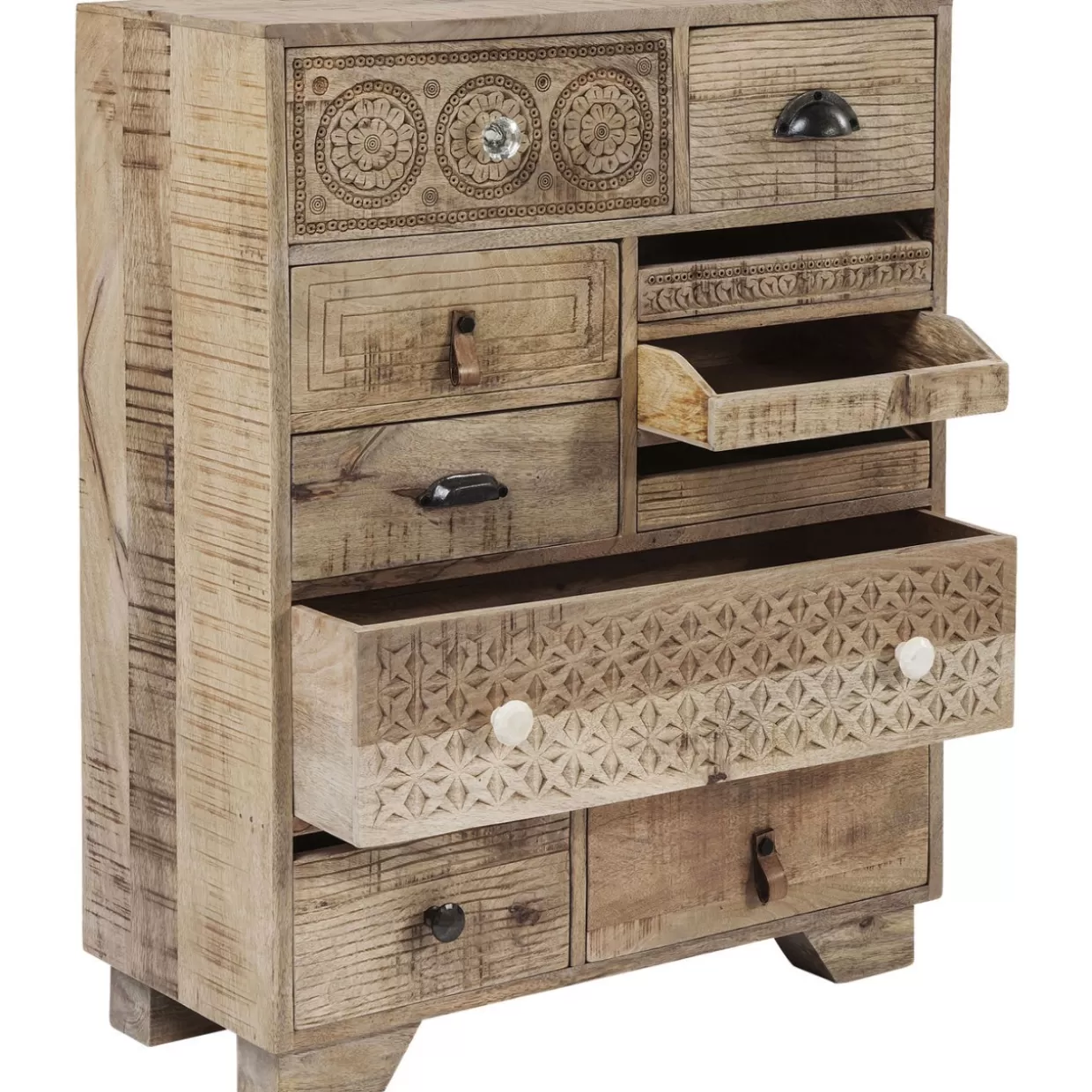 KARE Design - Comò e Credenze Moderne | Modello Puro con 10 Ante per Arredamento Elegante 

(：，，