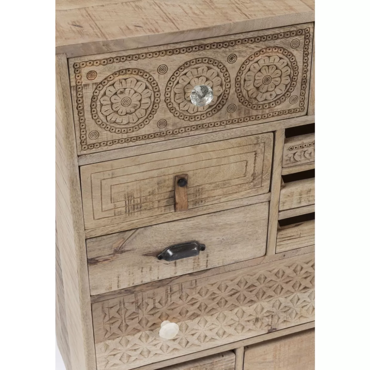 KARE Design - Comò e Credenze Moderne | Modello Puro con 10 Ante per Arredamento Elegante 

(：，，