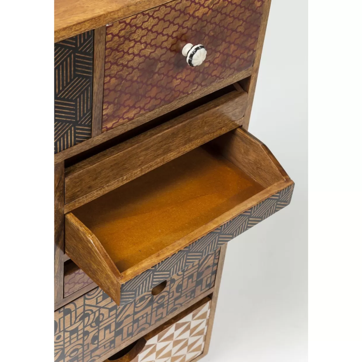 Comò Design Sole 10 Ante - Credenze Moderne KARE Collection | Mobile con Cassetti Elegante Collezione Esclusiva
