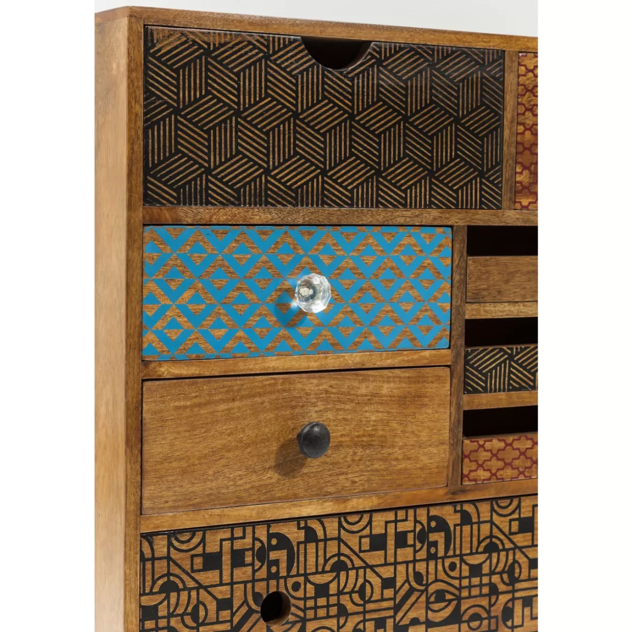 Comò Design Sole 10 Ante - Credenze Moderne KARE Collection | Mobile con Cassetti Elegante Collezione Esclusiva