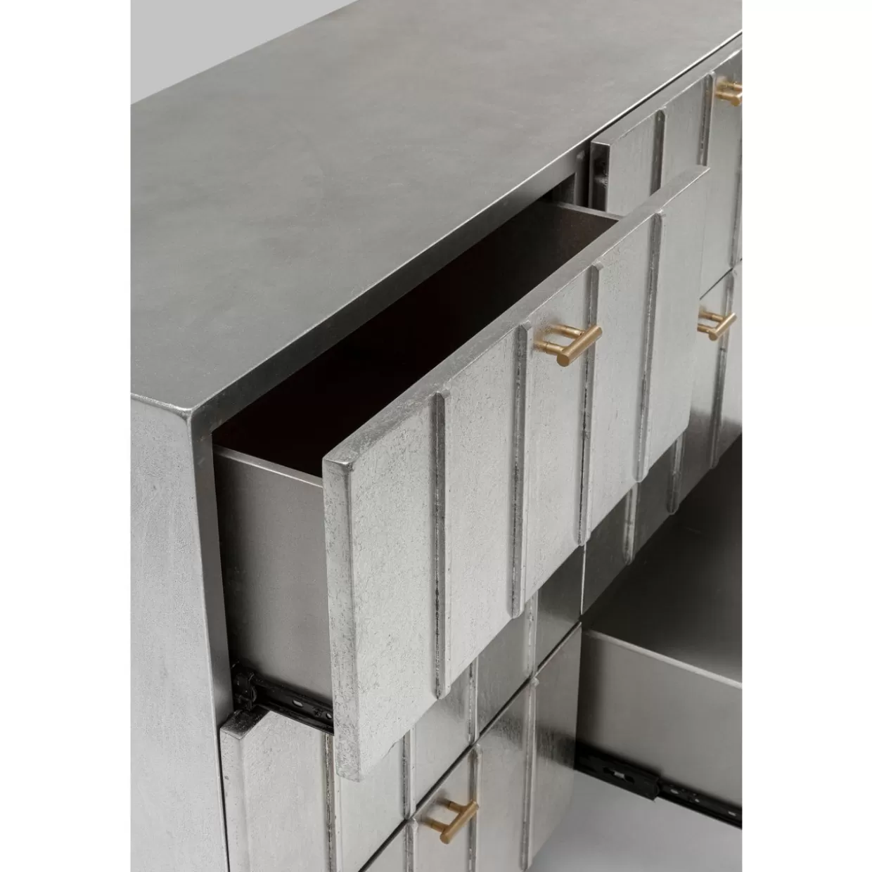 Comò Moderno KARE Design Linea Venezia 106 - Credenza Elegante con Cassetti per Soggiorno o Camera da Letto, Arredamento Contemporaneo con Finiture Lucide