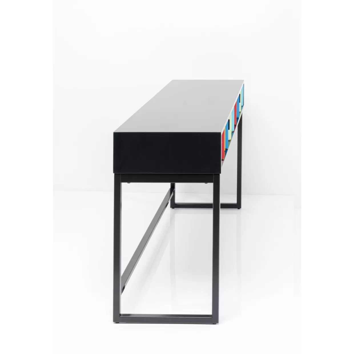 Consolle Concertina Colorata - Mobile Elegante con Design Moderno 136x40 cm - KARE Collezioni per Soggiorno