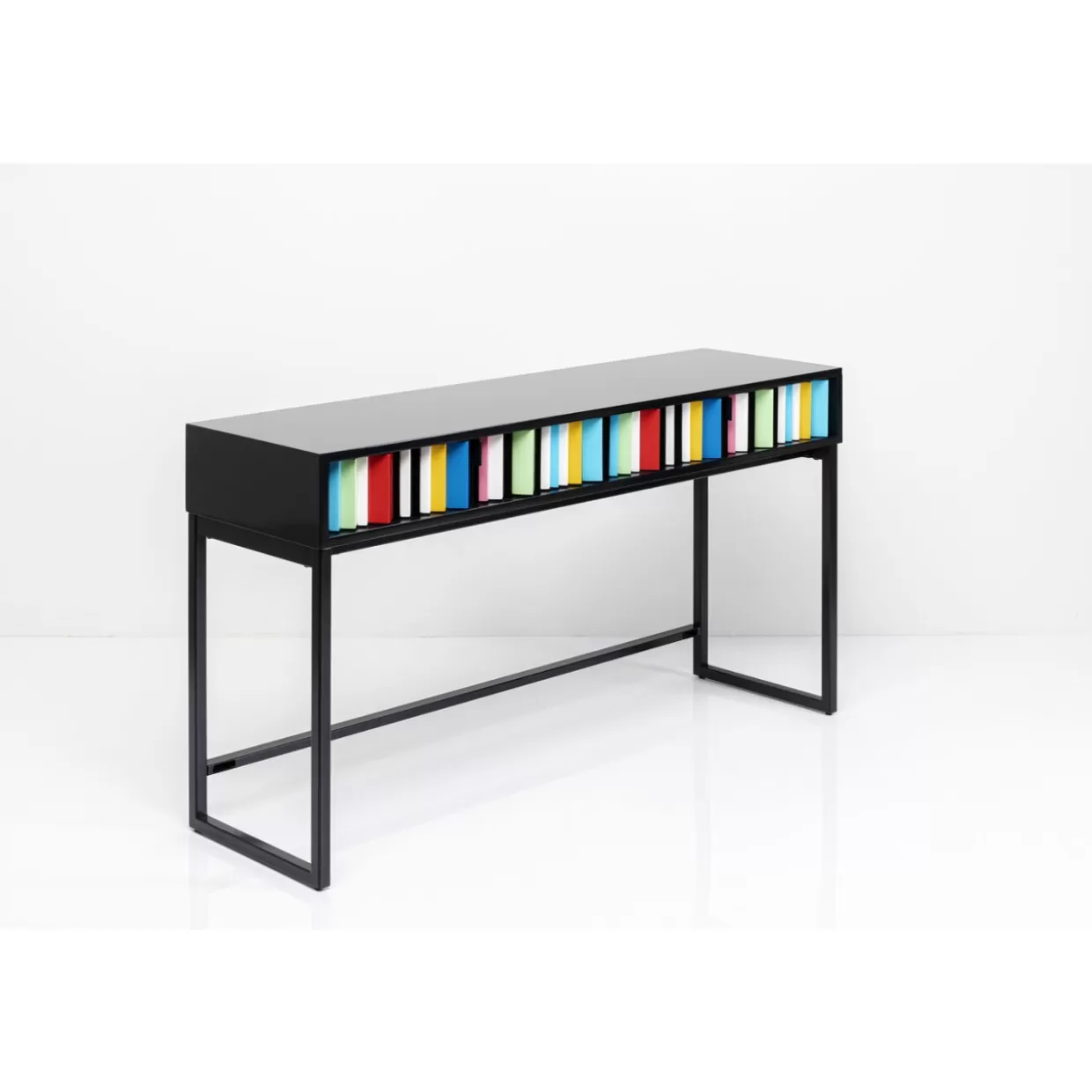 Consolle Concertina Colorata - Mobile Elegante con Design Moderno 136x40 cm - KARE Collezioni per Soggiorno