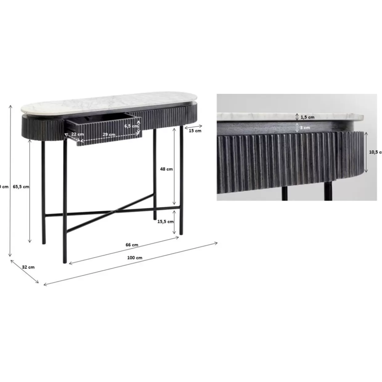 Credenza Glenn Moderna con struttura compatta 100x32 cm - Cassettiera design e mobile sala da KARE 

Console elegante Glenn in stile contemporaneo - Cassettiera 100x32 cm per arredamento funzionale by KARE Design 

Credenza multifunzione Glenn 100x32 con finiture premium - Soluzione storage moderna KARE per soggiorno o ingresso