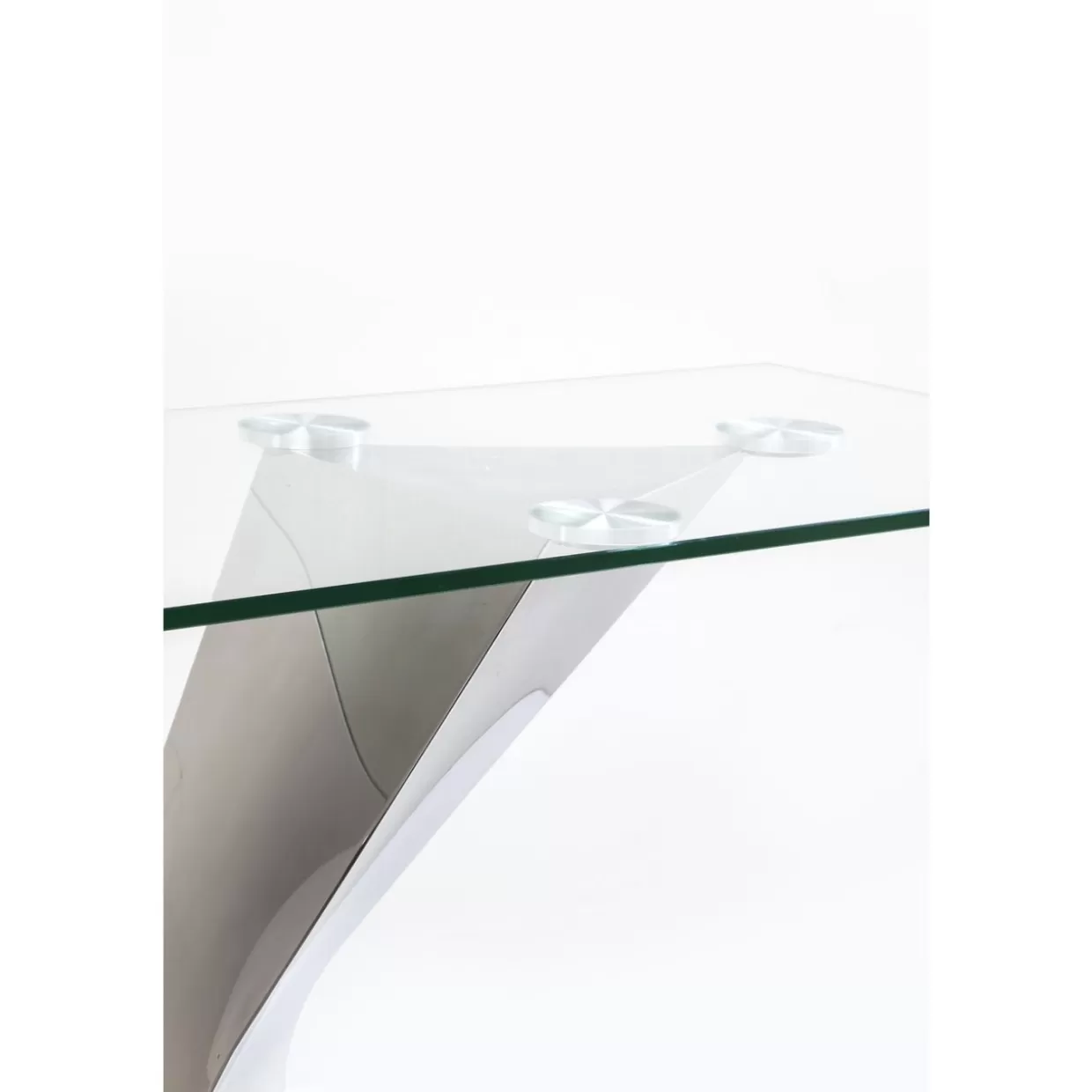 Cristalli Glamour con rifiniture cromate - Linea Gloria di KARE Design per credenze e consolle d'arredo moderno