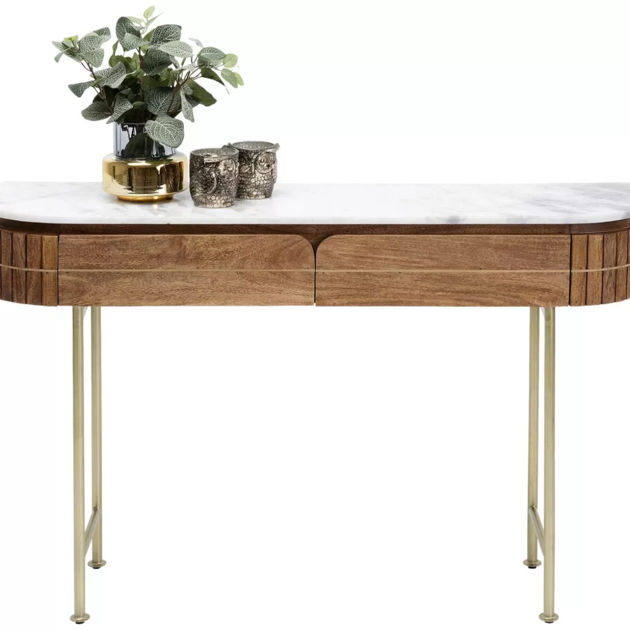 Comò e Credenze di Design Contemporaneo | Console Elegante Grace in Legno 100x76 cm per Soggiorno 

(：