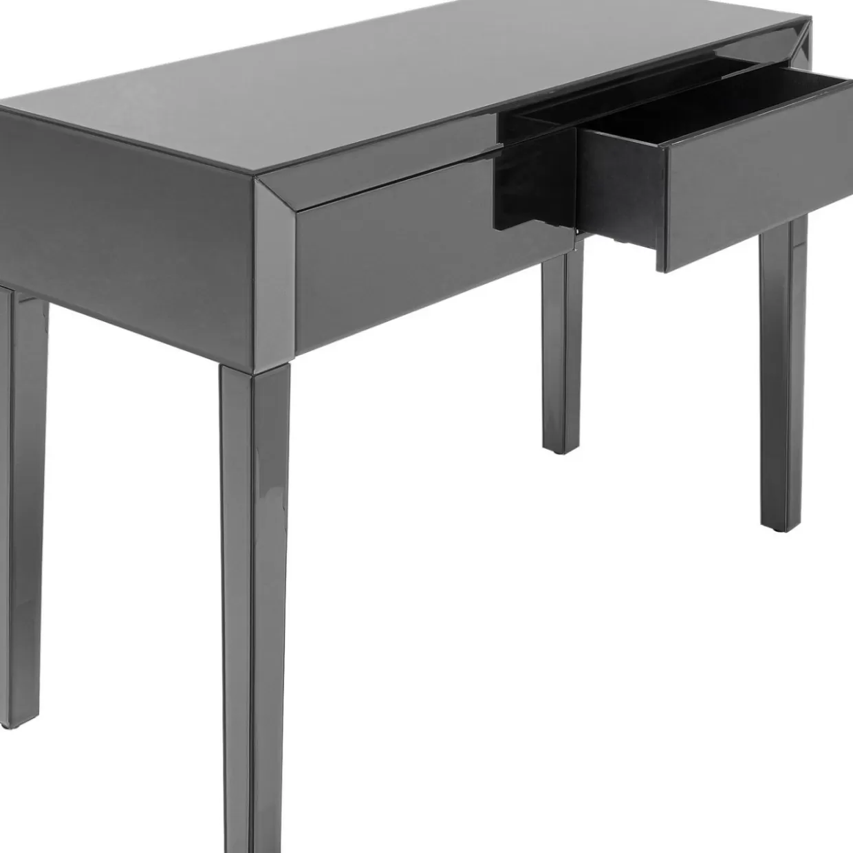 Design KARE - Comò e Credenze Moderni con Console Push di Lusso in Tonalità Grigio Elegante