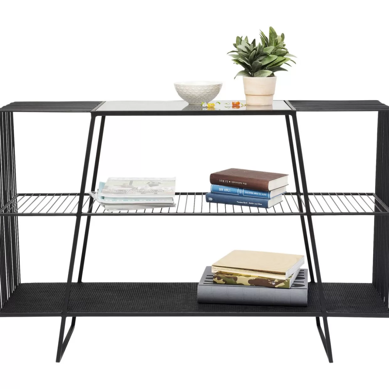 KARE Design - Comò e Credenze Contemporanee con Consolle Mesh Design Moderno - Linea Elegante per Soggiorno e Ingresso