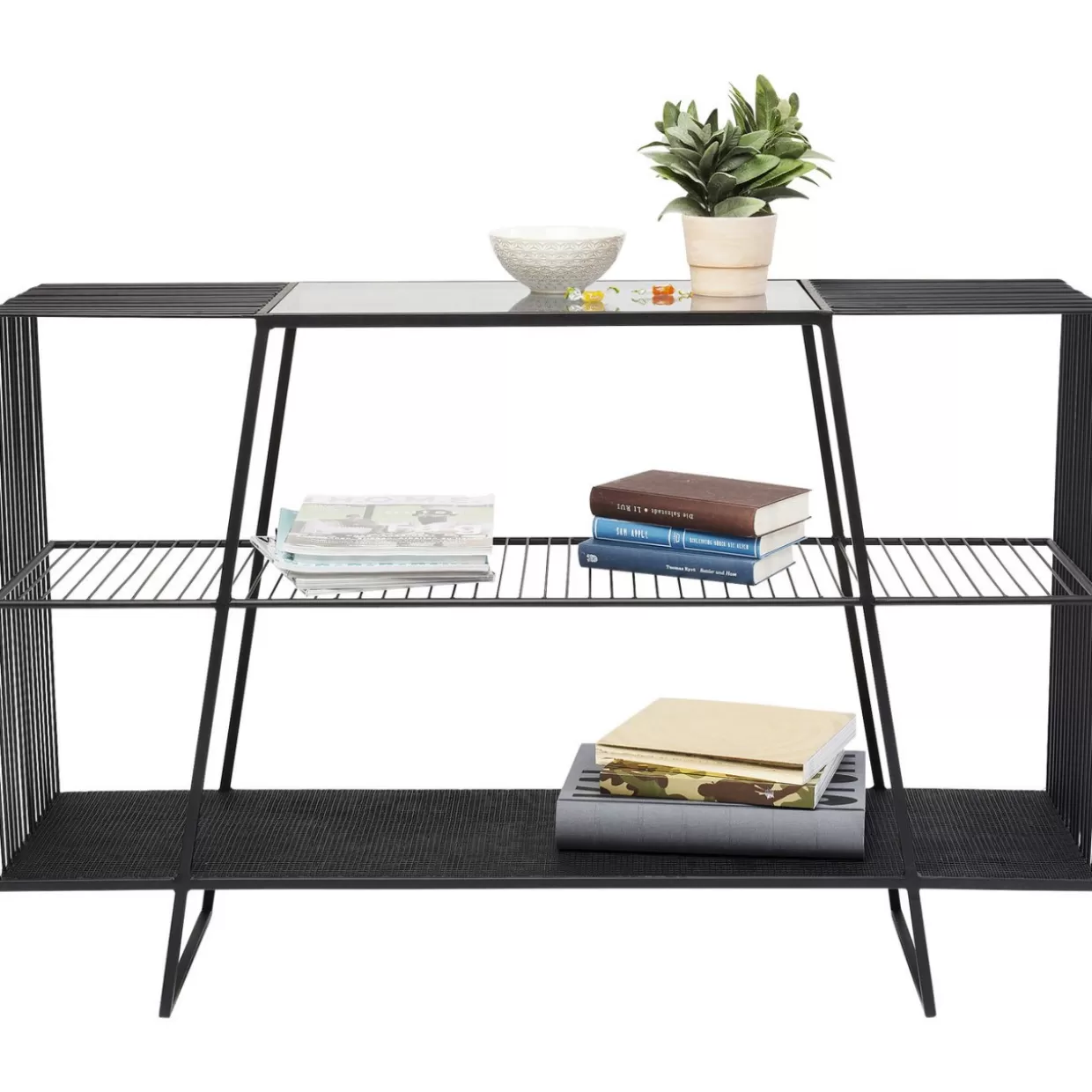 KARE Design - Comò e Credenze Contemporanee con Consolle Mesh Design Moderno - Linea Elegante per Soggiorno e Ingresso