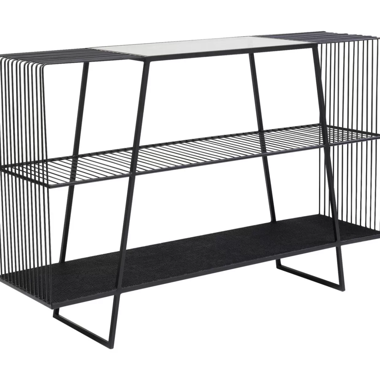 KARE Design - Comò e Credenze Contemporanee con Consolle Mesh Design Moderno - Linea Elegante per Soggiorno e Ingresso