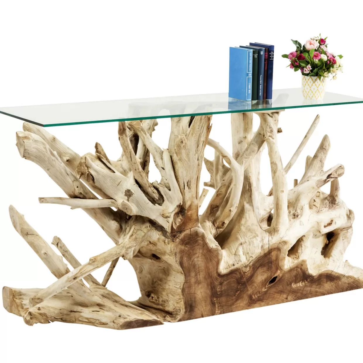 KARE Design Comò e Credenze con Consolle | Stile Roots 150x45 cm - Design Ricercato per Arredamento Moderno