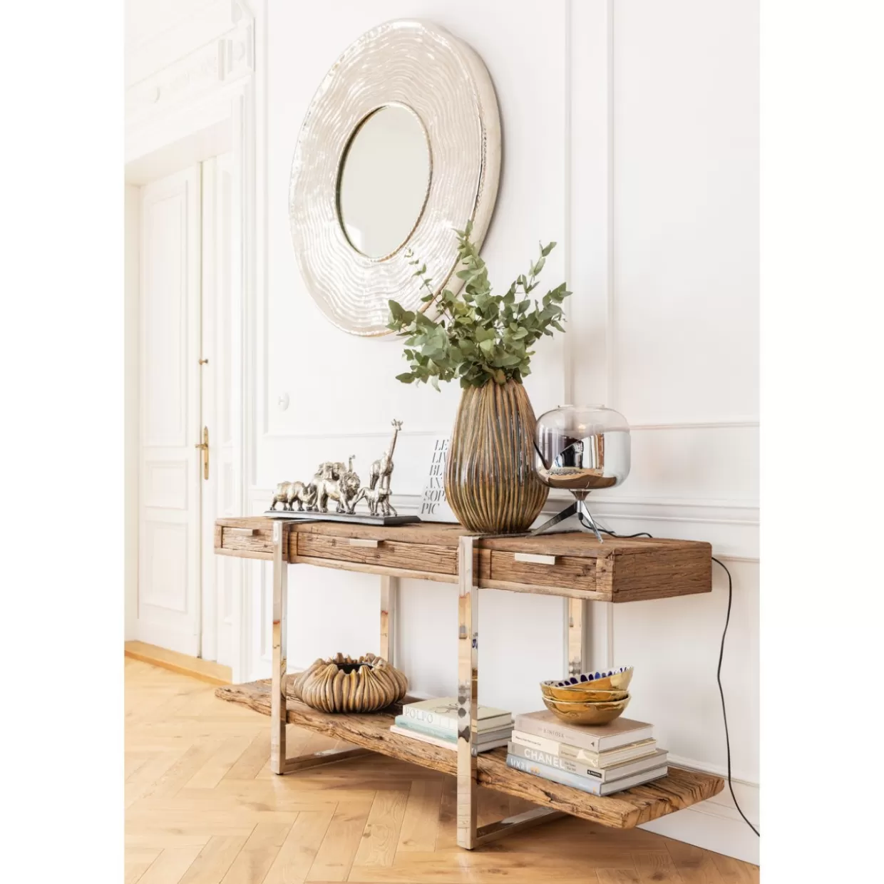 Console Rustico KARE - Credenza Vintage e Comò Contemporaneo, 180x46 cm per Arredamenti di Carattere