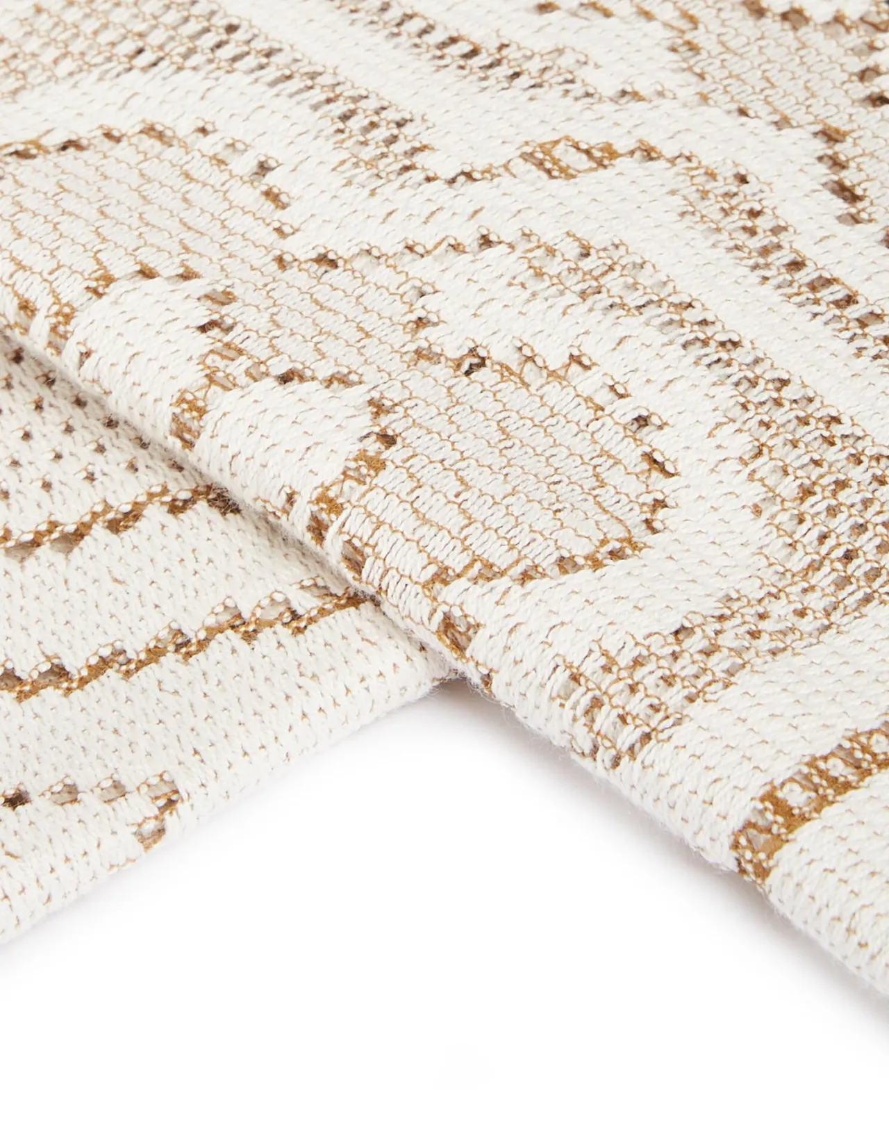 Tovaglia Elegante La DoubleJ - Cotone Ricamato con Motivo Pizzo in Bianco Fumo, Formato Grande a Prezzo Conveniente