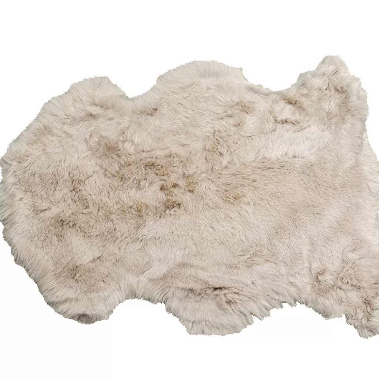 Tappeto Lana Agnello Heidi Grigio Antracite - Morbido Design Moderno KARE 85x65 cm