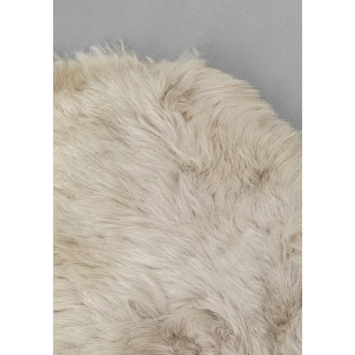 Tappeto Lana Agnello Heidi Grigio Antracite - Morbido Design Moderno KARE 85x65 cm