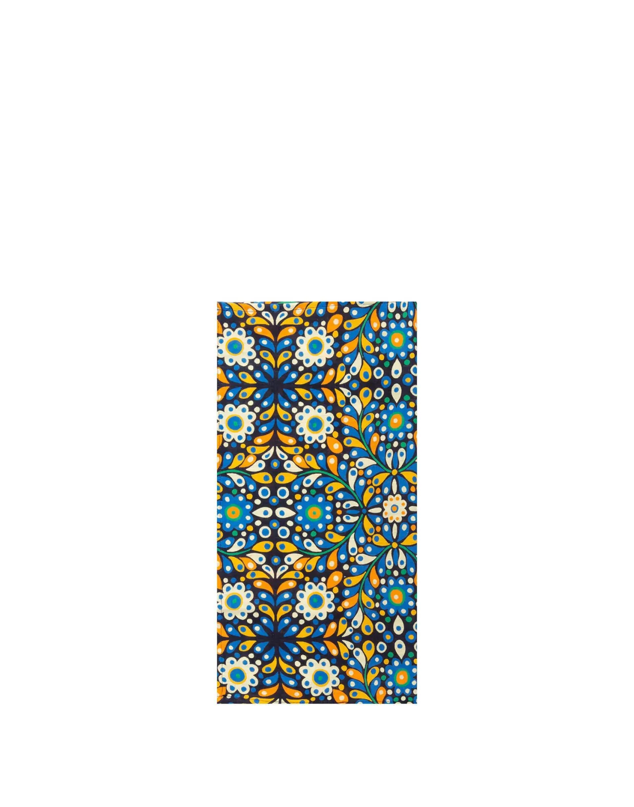 Tovaglioli Maxi La DoubleJ: Confezione da 2 in Lino con Fantasia Confetti Blu - Offerta Imperdibile