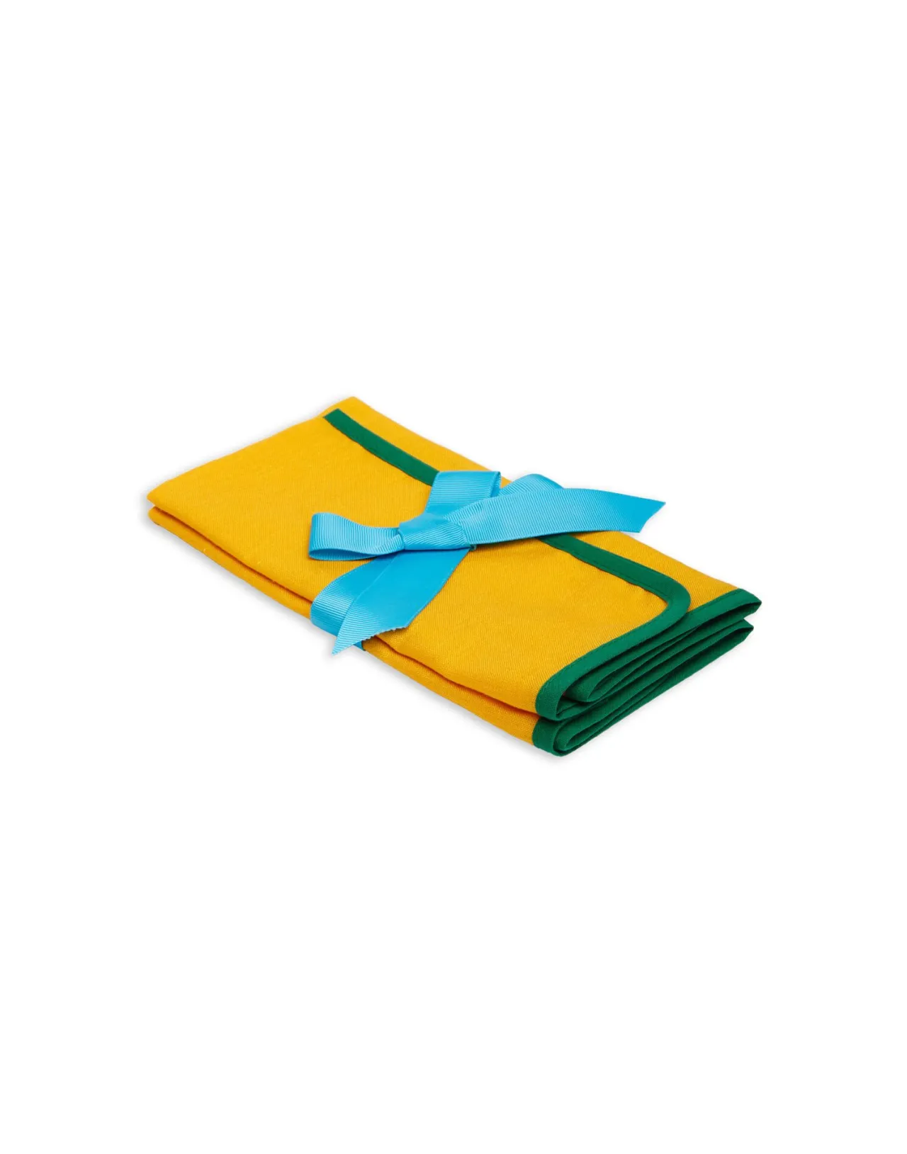 Eleganti Tovaglioli Grandi in Lino – Confezione da 2 con Fantasia Arcobaleno by La DoubleJ | Offerta Speciale per Tempo Limitato