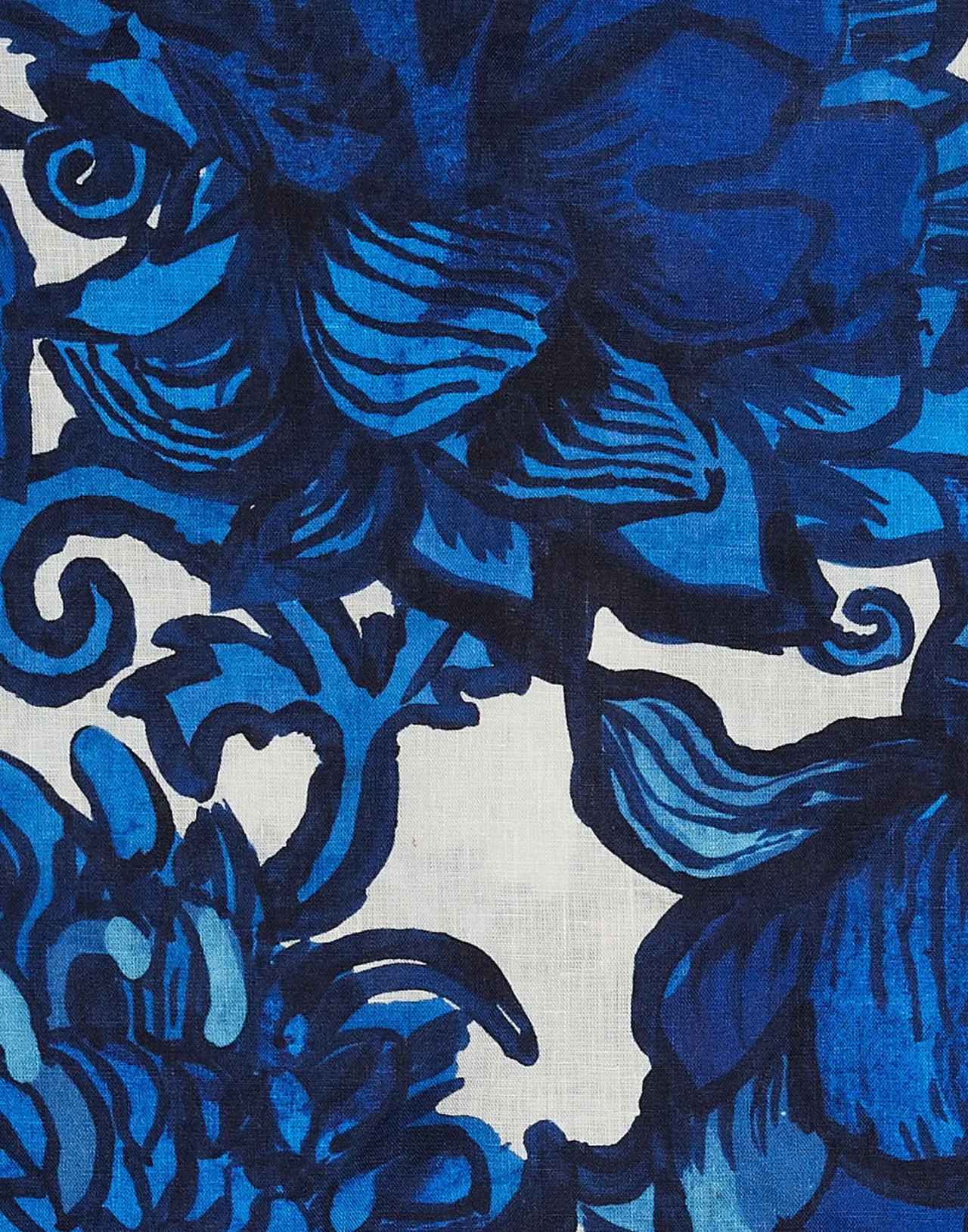 Tovaglia Lino Anemone Grandi Dimensioni - Design Esclusivo La DoubleJ per Tavola Stilizzata