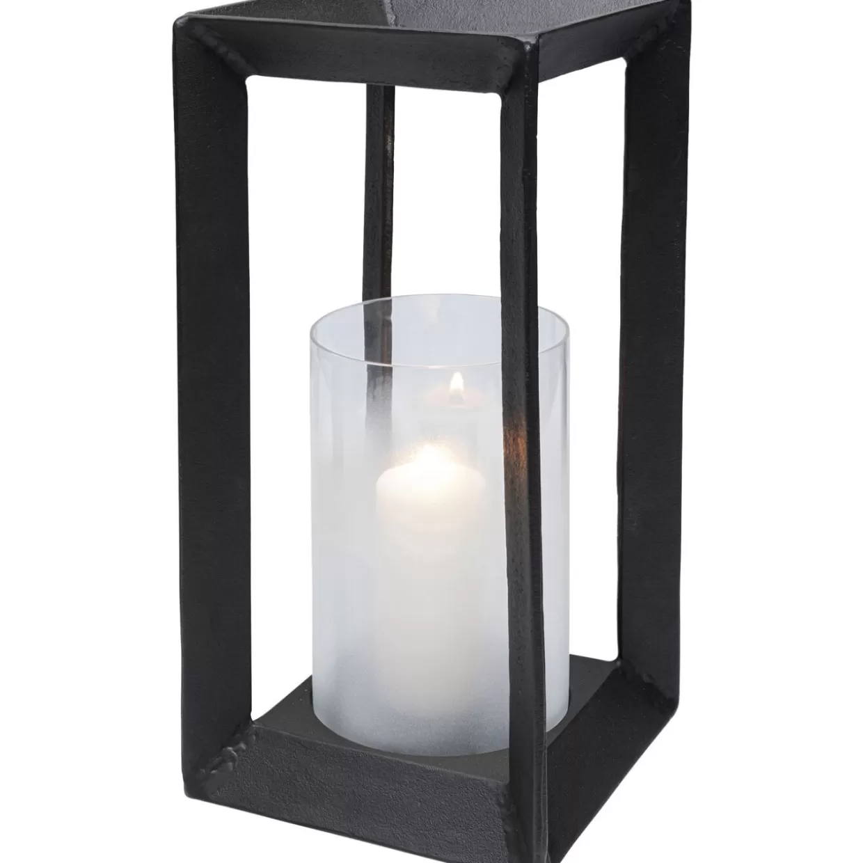 Lanterna decorativa Mabel 46 cm - Portacandele artistico Design KARE per interni ed esterni