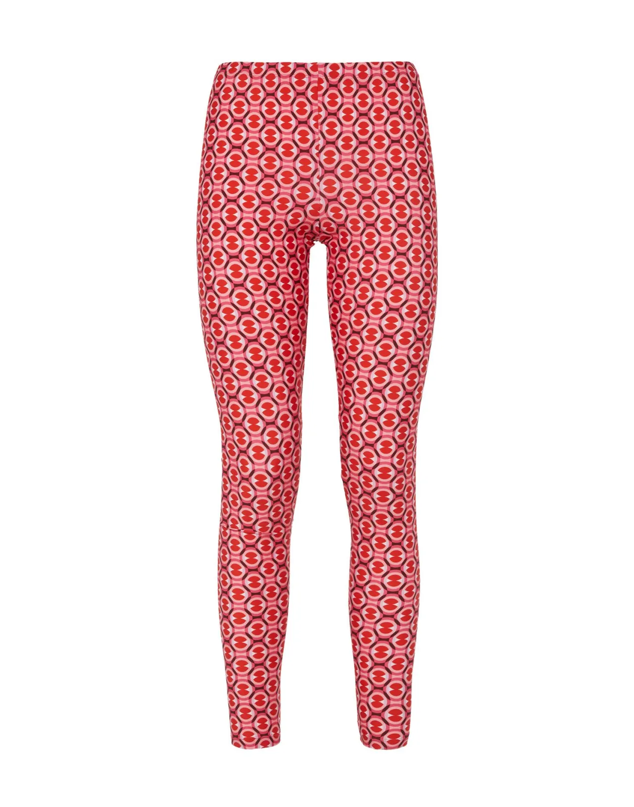 La DoubleJ Leggings Femminili in Jersey Aderente - Rosso Caramello per Stile Accattivante