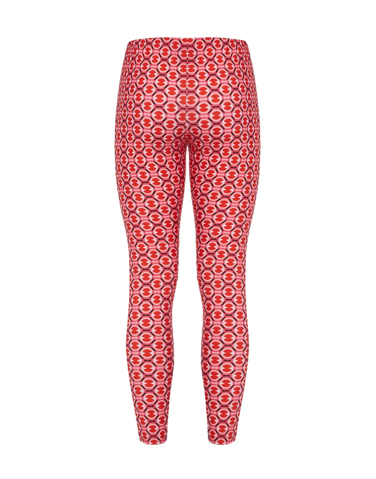 La DoubleJ Leggings Femminili in Jersey Aderente - Rosso Caramello per Stile Accattivante