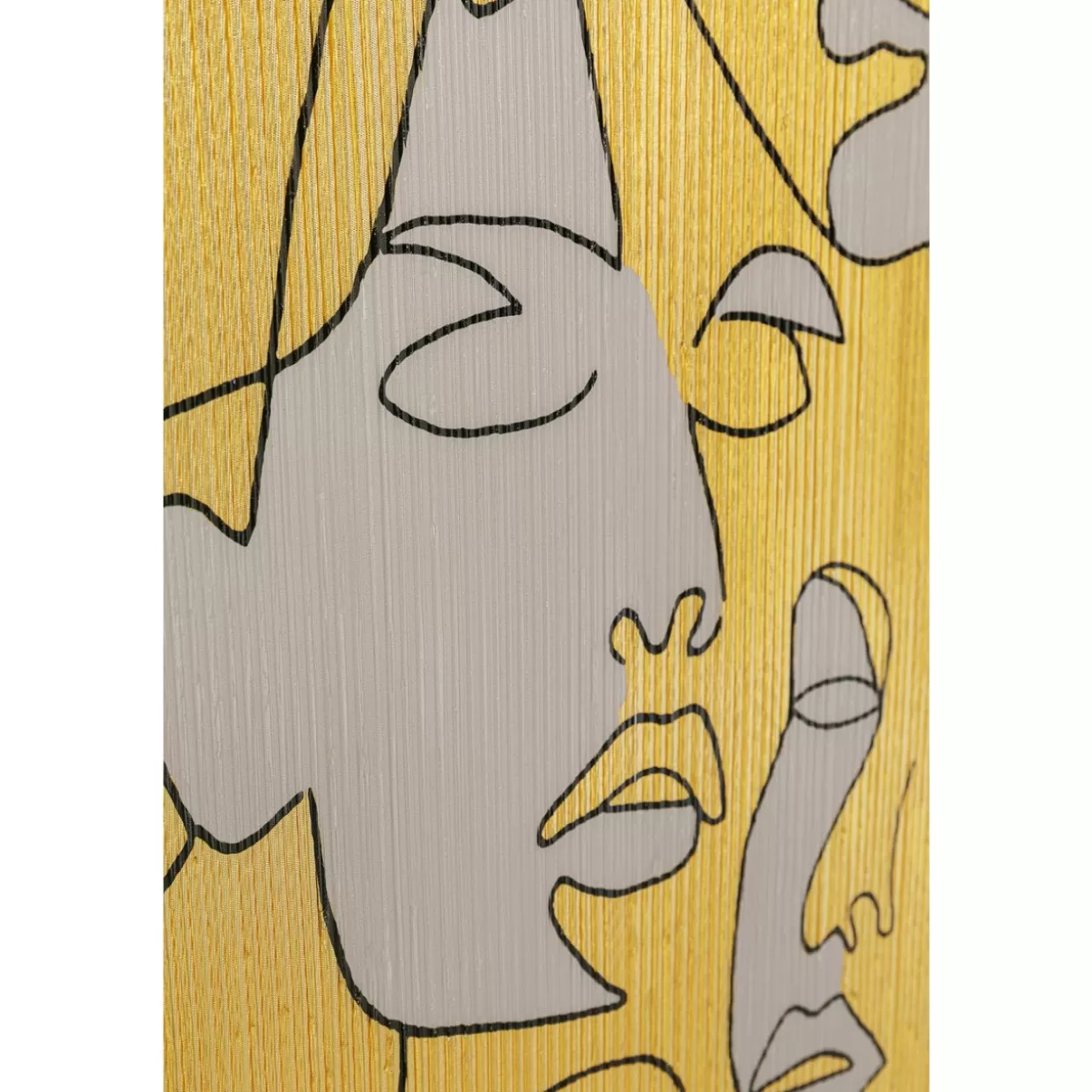Quadro Moderno su Tela 'Faces' 70x100 cm - Opera D'Arte da Parete KARE Design