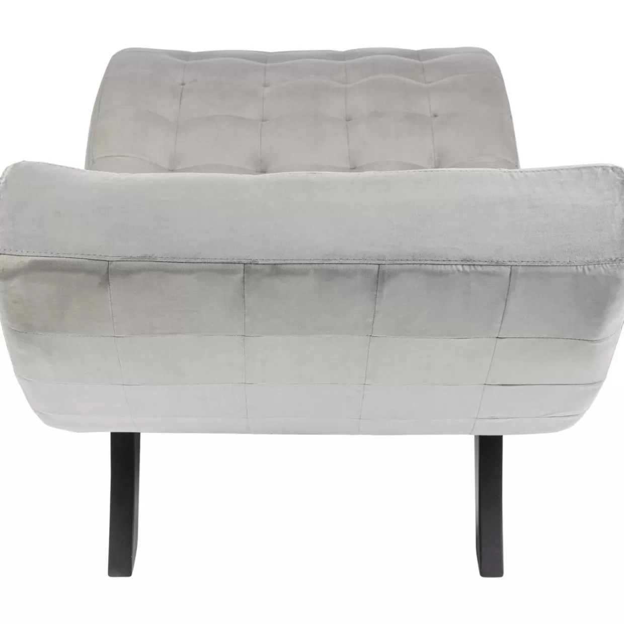Divano Moderno KARE Design in Pelle Effetto Serpente Grigio Antracite - Poltrona Confortevole con Struttura 197 cm per Soggiorno Elegante