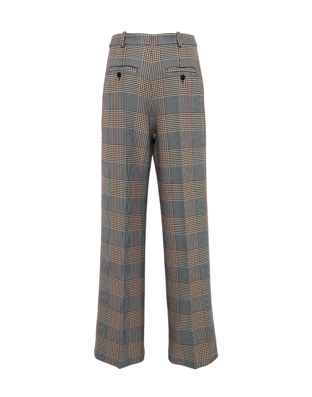 Pantaloni Svasati La DoubleJ - Trama Mori Multicolore in Viscosa Confezionata, Stagione Top 

(：SEO，、(