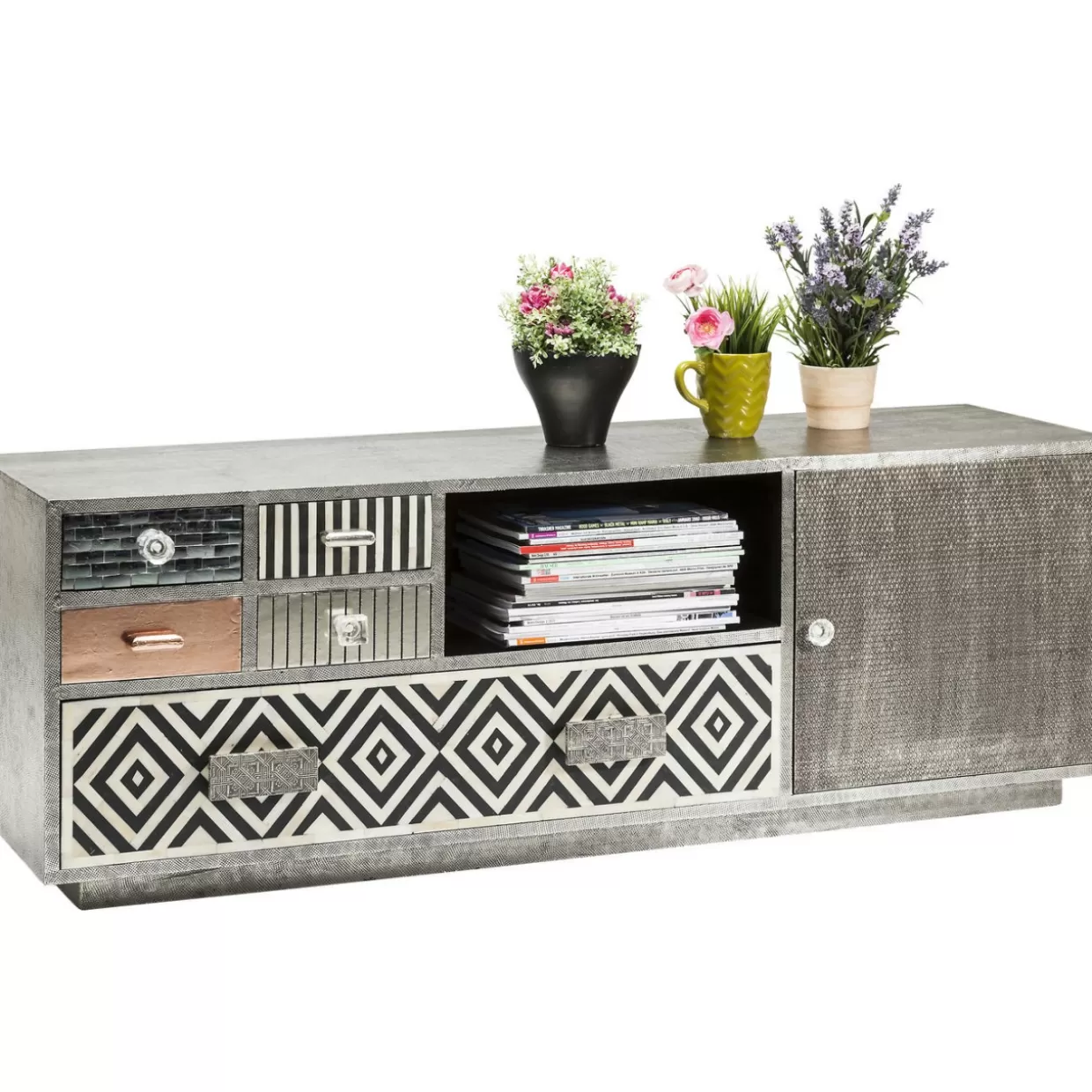 KARE Design: Comò e Credenze con Linee Chalet - Console Basse per Arredare con Stile