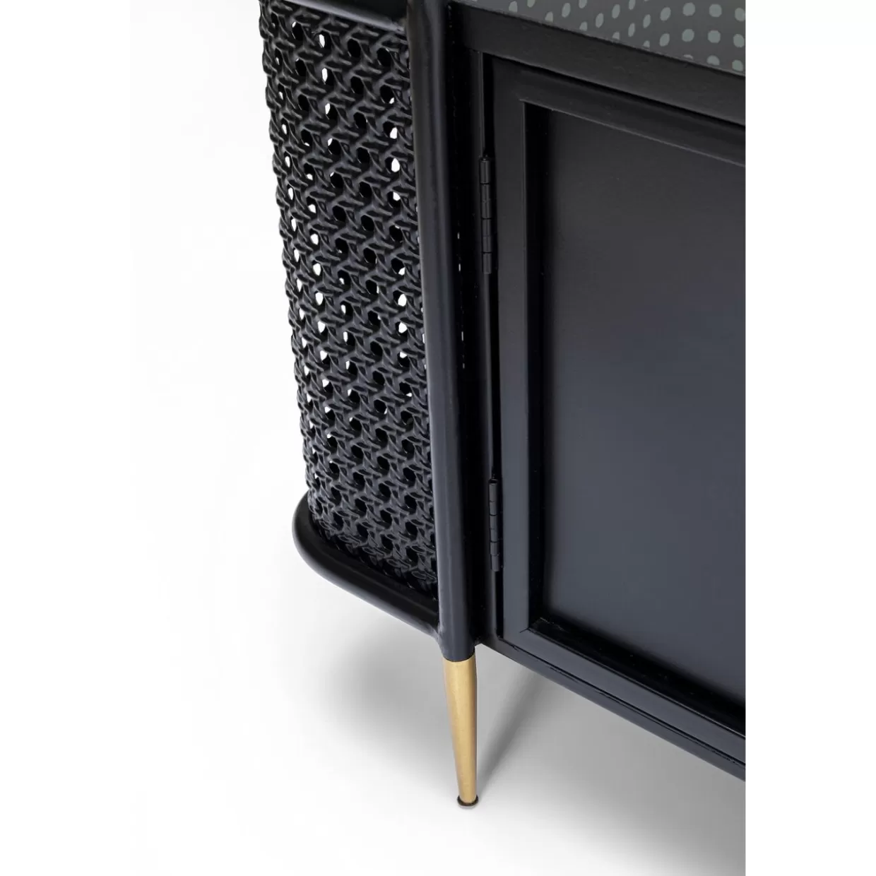 KARE Design Mobile Basso Moderno per Soggiorno - Credenza Funzionale Fence 160x48 cm con Stile Contemporaneo