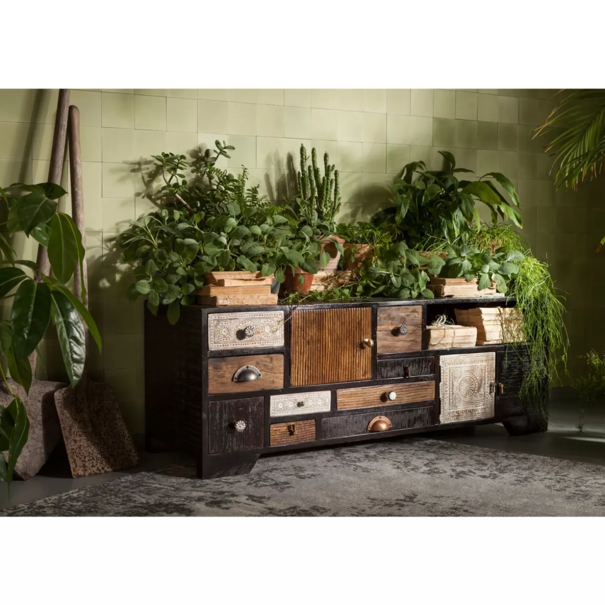 Design KARE - Comò Eleganti e Credenze Moderne con Lowboard Stile Finca | Soluzioni di Arredamento Funzionale per Soggiorno e Ingresso