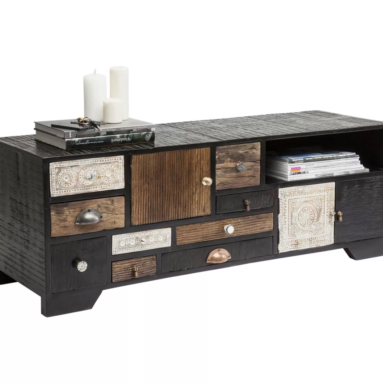Design KARE - Comò Eleganti e Credenze Moderne con Lowboard Stile Finca | Soluzioni di Arredamento Funzionale per Soggiorno e Ingresso