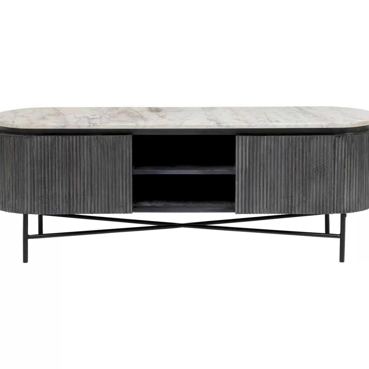 CASSETTIERE E CREDENZE KARE DESIGN | MOBILE BASSO GLENN DAL DESIGN CONTEMPORANEO