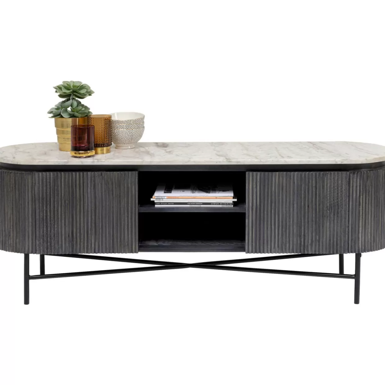 CASSETTIERE E CREDENZE KARE DESIGN | MOBILE BASSO GLENN DAL DESIGN CONTEMPORANEO
