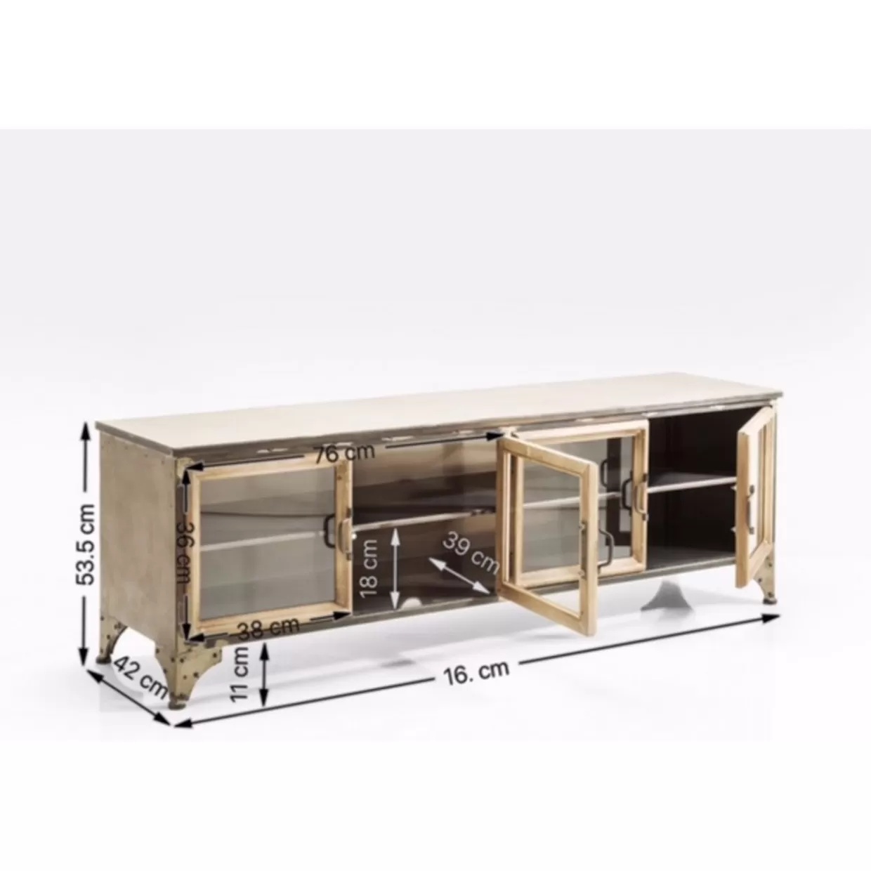 Credenze moderne KARE Design con finiture metalliche - Cassettiere eleganti e console ufficio per interni contemporanei